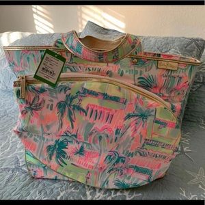 NWT Lilly Pulitzer Perfect Match Tennis Tote!